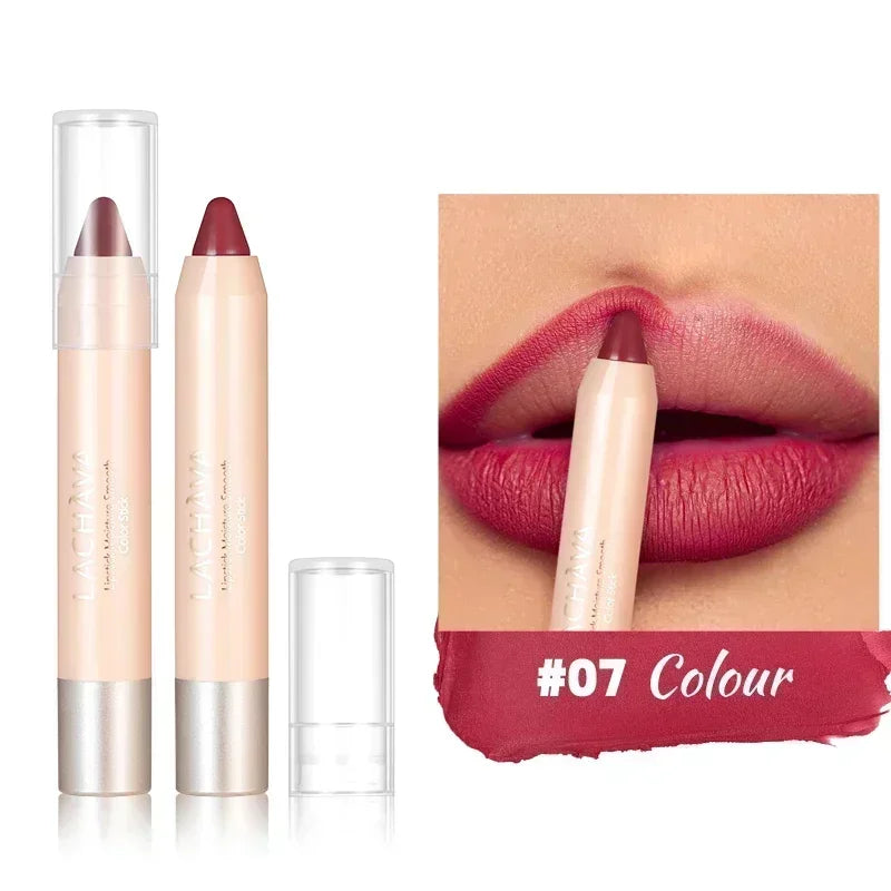 Nude Brown Lipliner Pen Waterproof Sexy Red Matte Makeup - LIPOXI