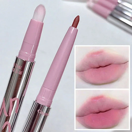 Matte Pink Lip Liner Pen For Lasting Lip Makeup Smooth Contouring - LIPOXI