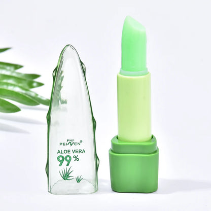 1 Pcs Aloe Vera Magic Lip Balm Color Change Natural Care - LIPOXI