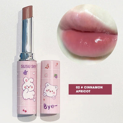 4 Colors Crystal Lip Balm Jelly Lipstick Moisturizing Tint - LIPOXI