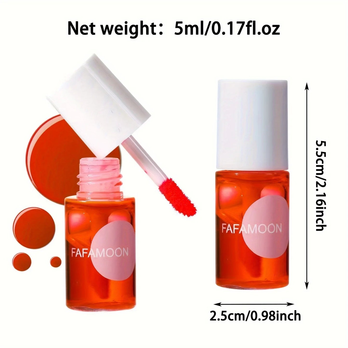 Fruity Lip Tint - Vibrant Waterproof Gloss - LIPOXI