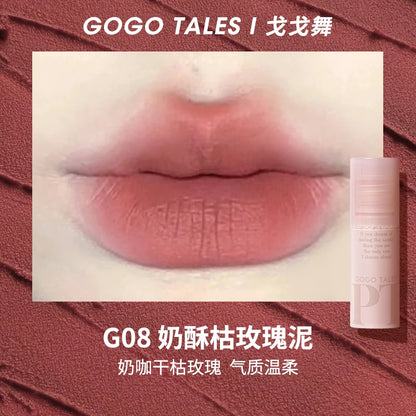 GOGOTALES Collection Lip Clay Nude Serious Color Velvet Matte - LIPOXI