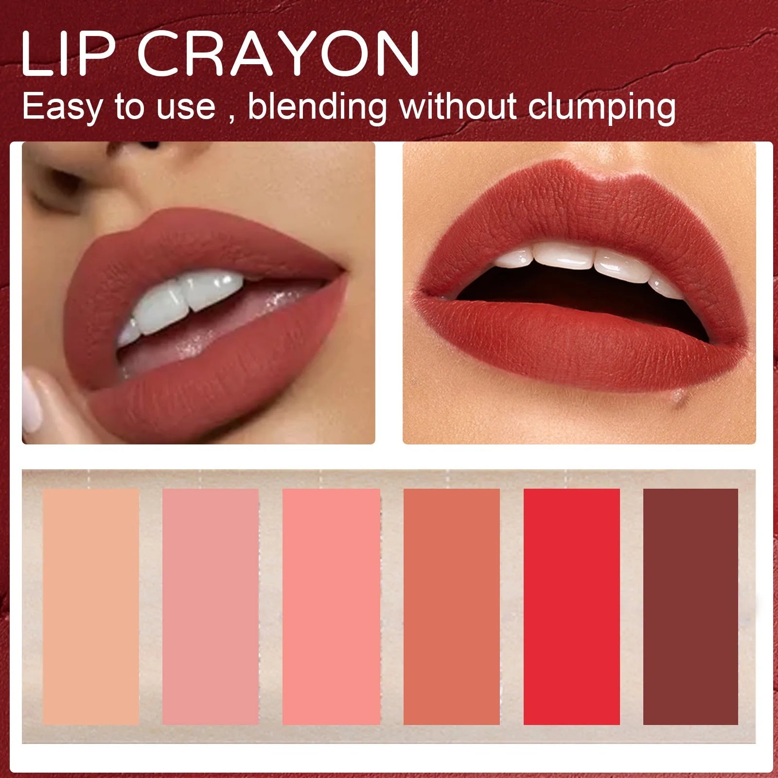 All-Day Waterproof Matte Lip Liner Set - LIPOXI