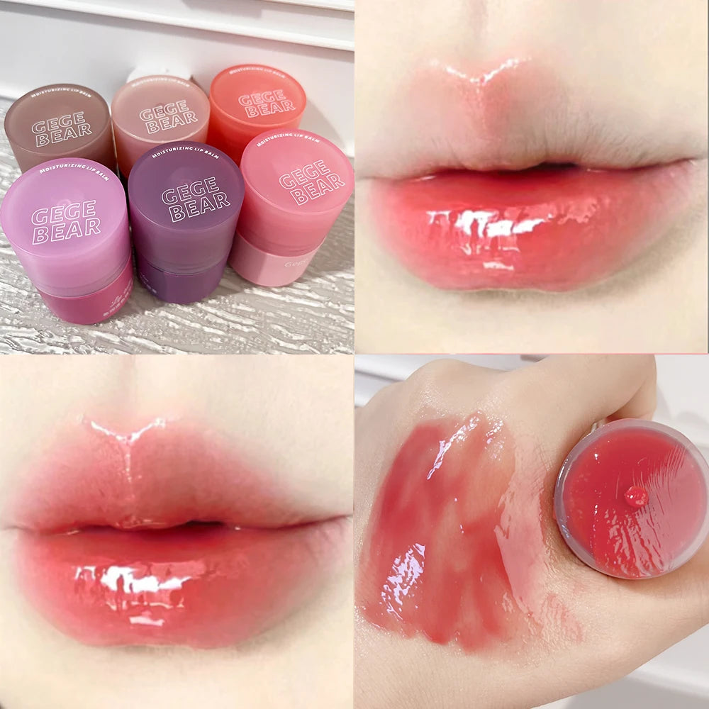 6 Colors Colored Lip Balm Moisturizing Solid Lip Gloss - LIPOXI