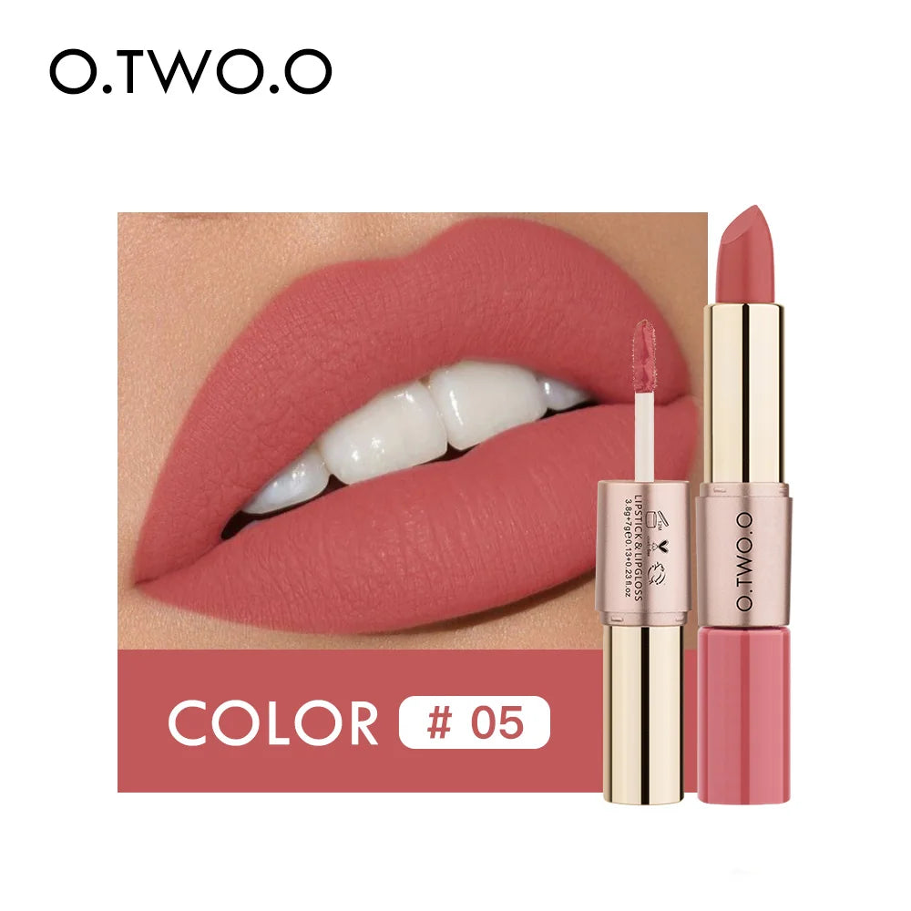 O.TWO.O Dual-Effect Lipstick - LIPOXI