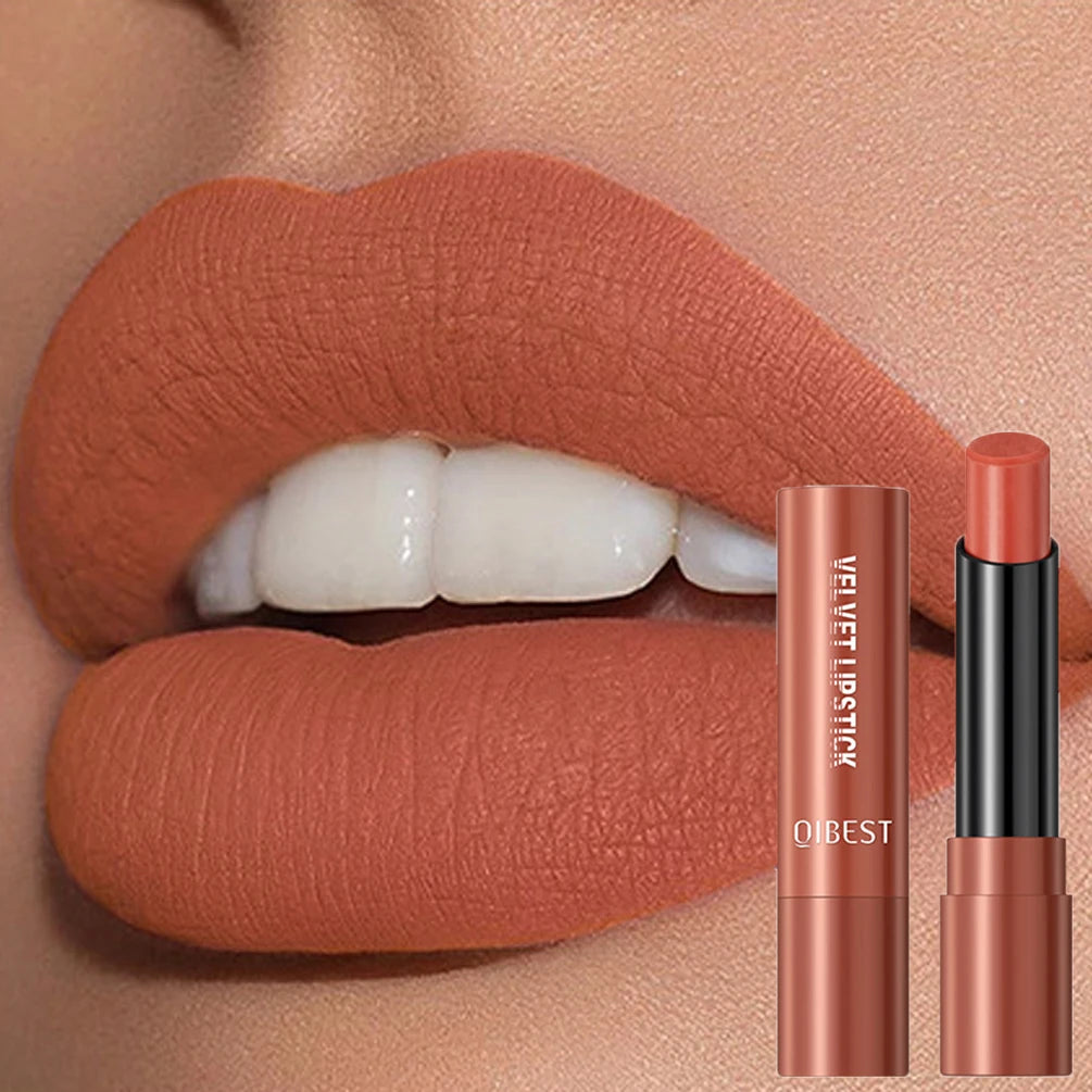 QIBEST Velvet Matte Lipstick - LIPOXI