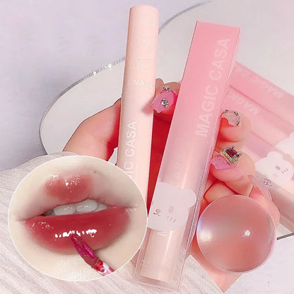 Mirror Water Lip Gloss Lasting Crystal Jelly Lip Glaze - LIPOXI