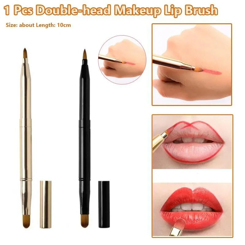 Dual-Head Lip & Eyeshadow Brush - LIPOXI