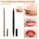 Dual-Head Lip & Eyeshadow Brush