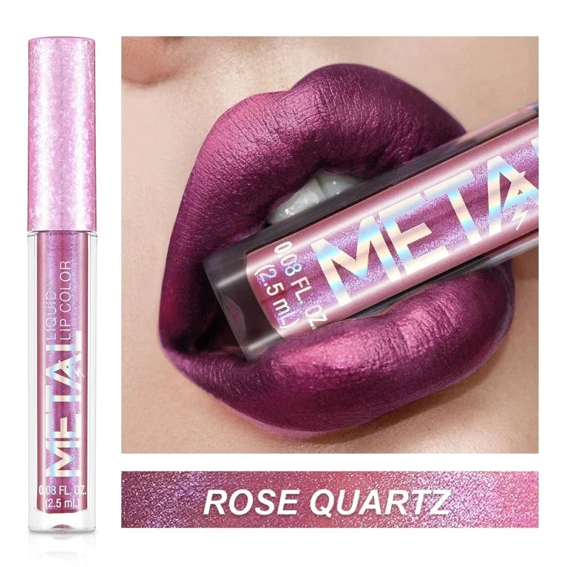 Matte Metallic Liquid Lipstick - LIPOXI