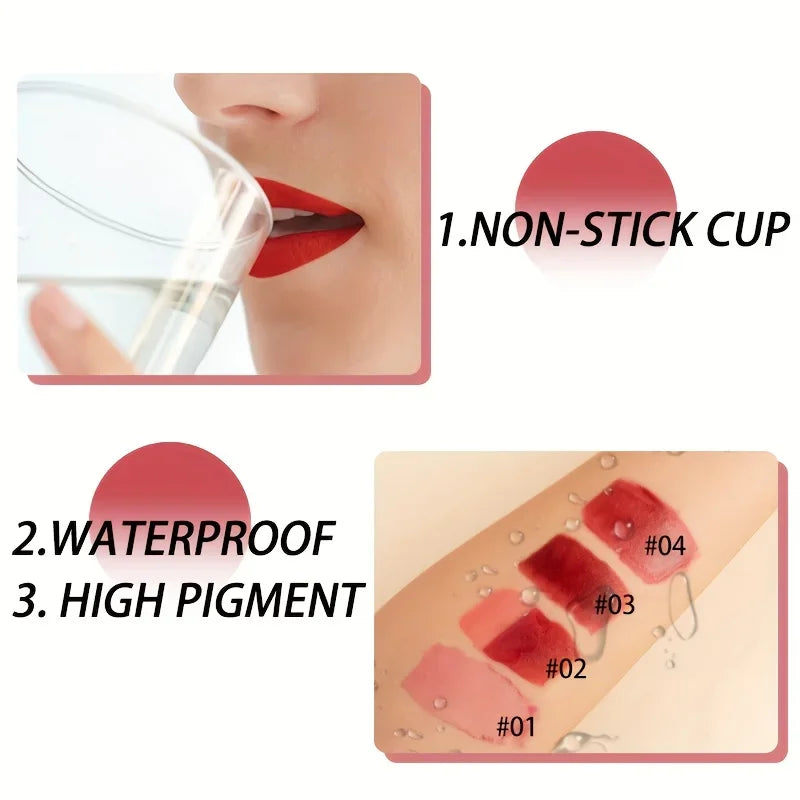 QICY Tattoo Lip Gloss Peel-Off Long-Lasting Moisturizing - LIPOXI