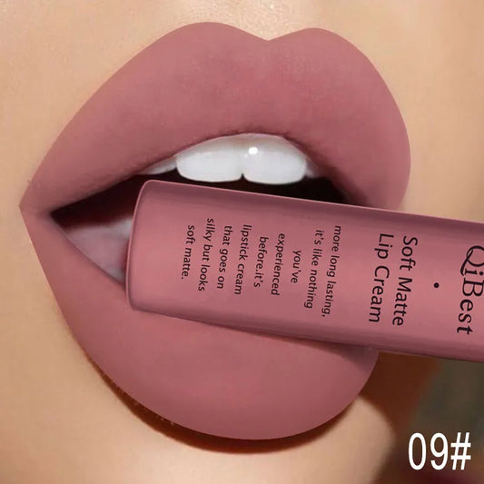 Nude Chocolate Matte Lipstick - LIPOXI