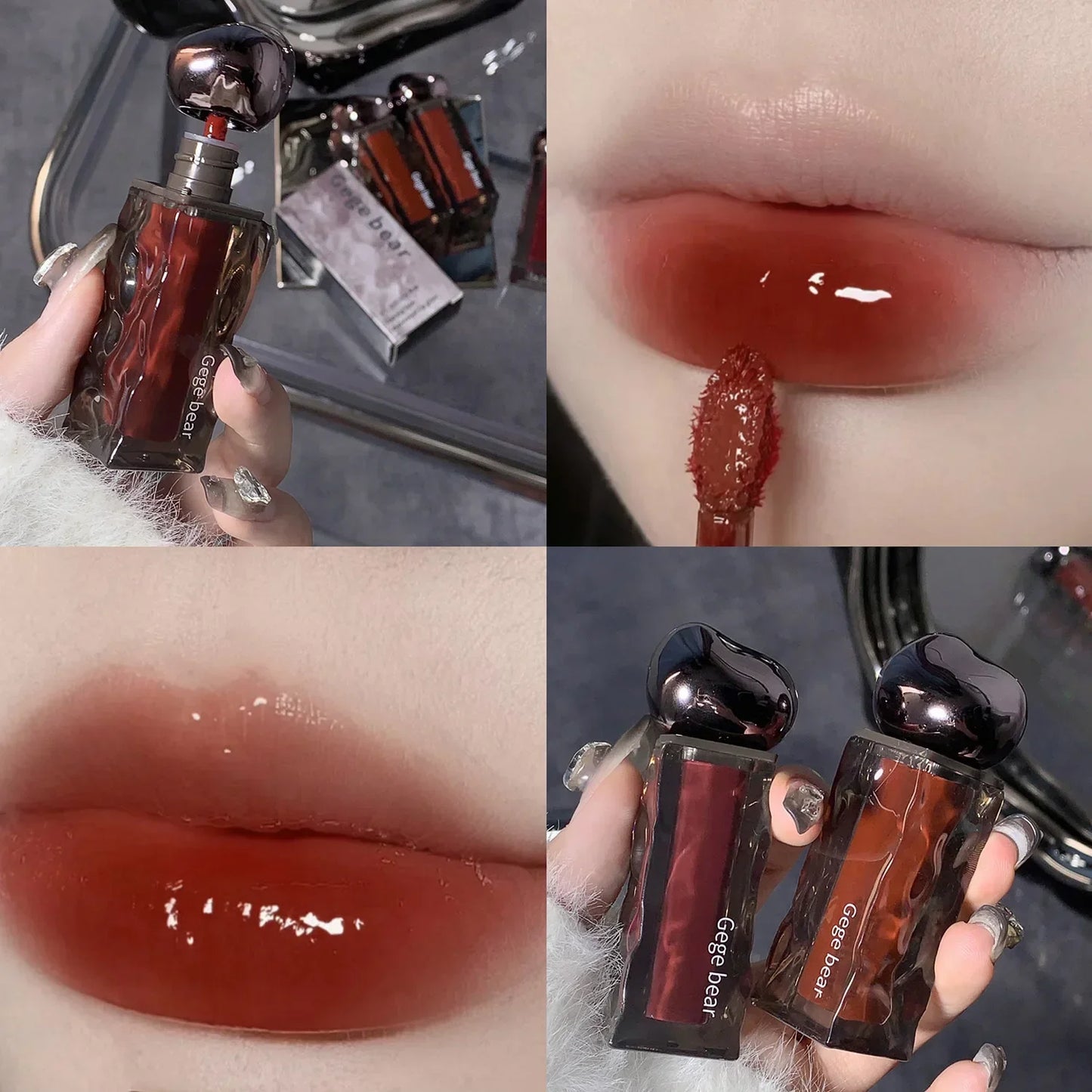 7 Colors Mirror Jelly Lip Glaze - LIPOXI