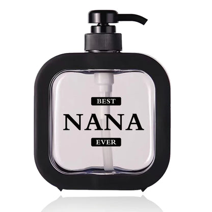 Nana Pattern 500ml Refillable Lotion Bottle - LIPOXI