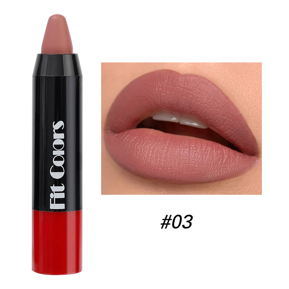 Moisturizing Lip Liner Pencil Lasting Waterproof Nude Brown - LIPOXI