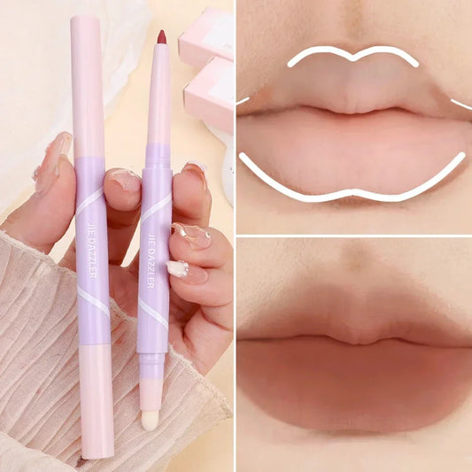 Waterproof Lip Liner Lipstick Pen Matte Velvet Lip Tint - LIPOXI