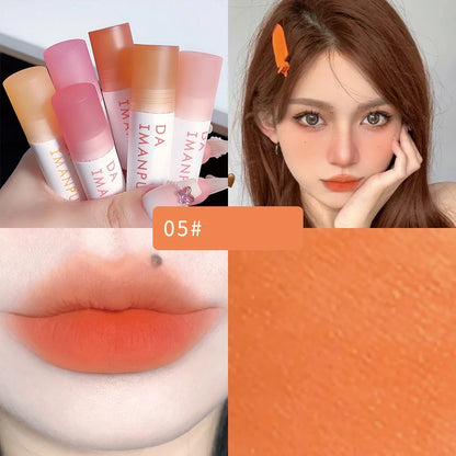 Lip Mud - Silky Peach Pink Gloss - LIPOXI