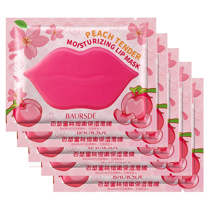 5/10 Pcs Hydrating Collagen Lip Masks - LIPOXI