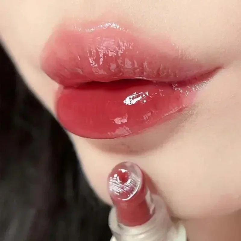 Glossy Mirror Tea Red Liquid Lipstick - LIPOXI