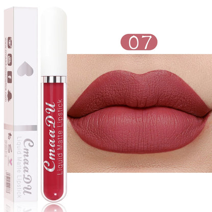 CmaaDu 18 Matte Mist Lip Glaze Long-lasting Lip Gloss - LIPOXI