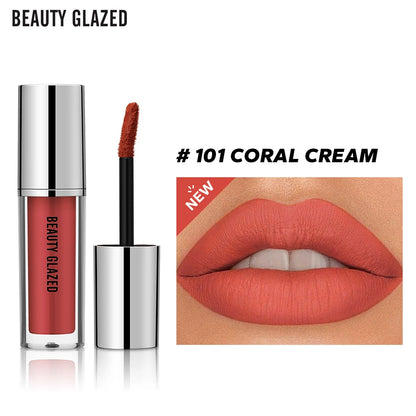 BEAUTY GLAZED Luxe Matte Waterproof Lipstick - LIPOXI