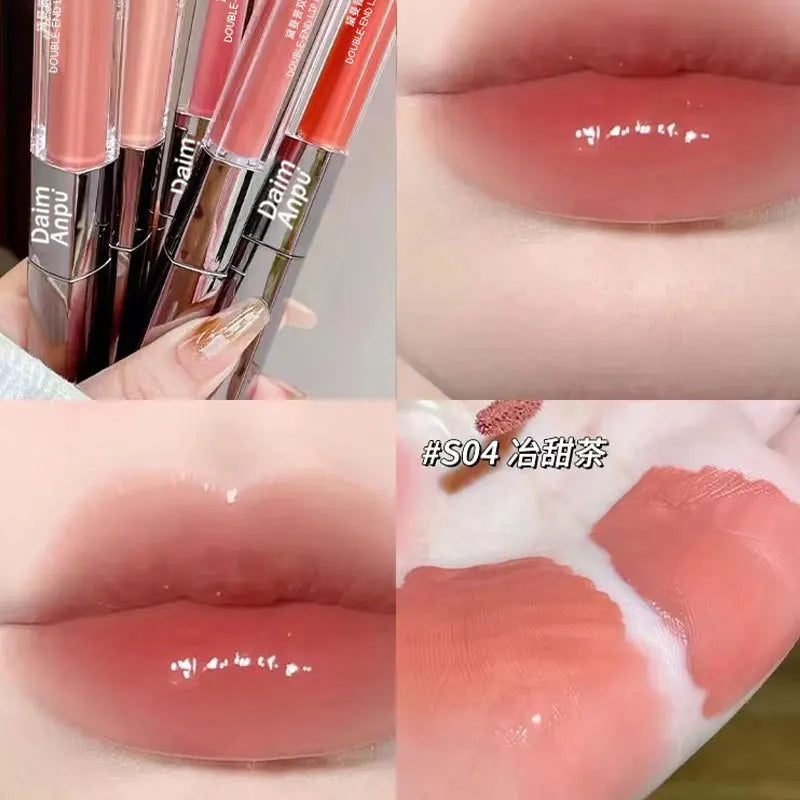 DAIMANPU Double-ended Lip Glaze - LIPOXI