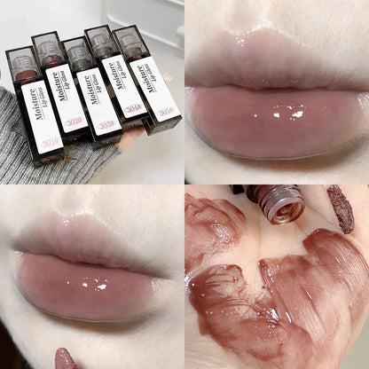 Dark Red Brown Lip Glaze - LIPOXI