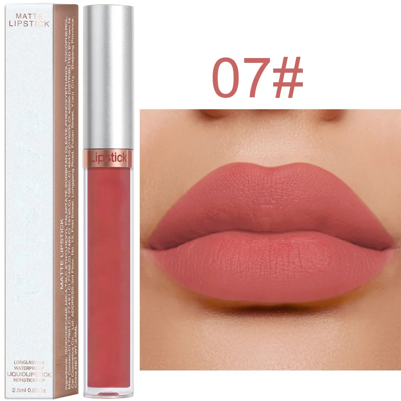 FUYAOZHISHANG Velvet Matte Liquid Lipsticks - LIPOXI