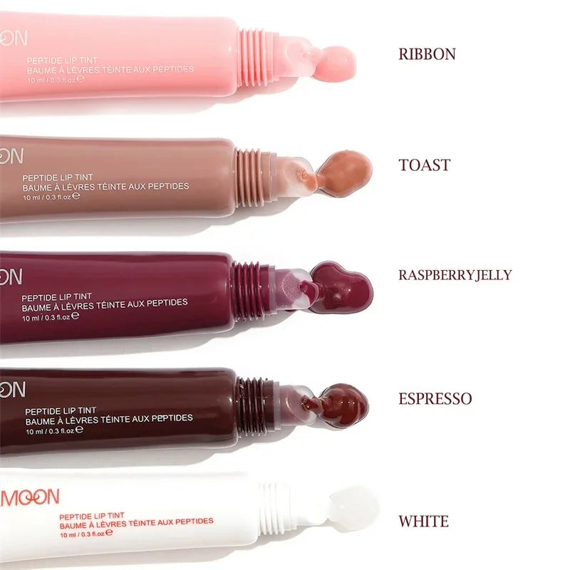 5-Color Glossy Lip Balm Hydrating Fruity Tinted Lip Care - LIPOXI