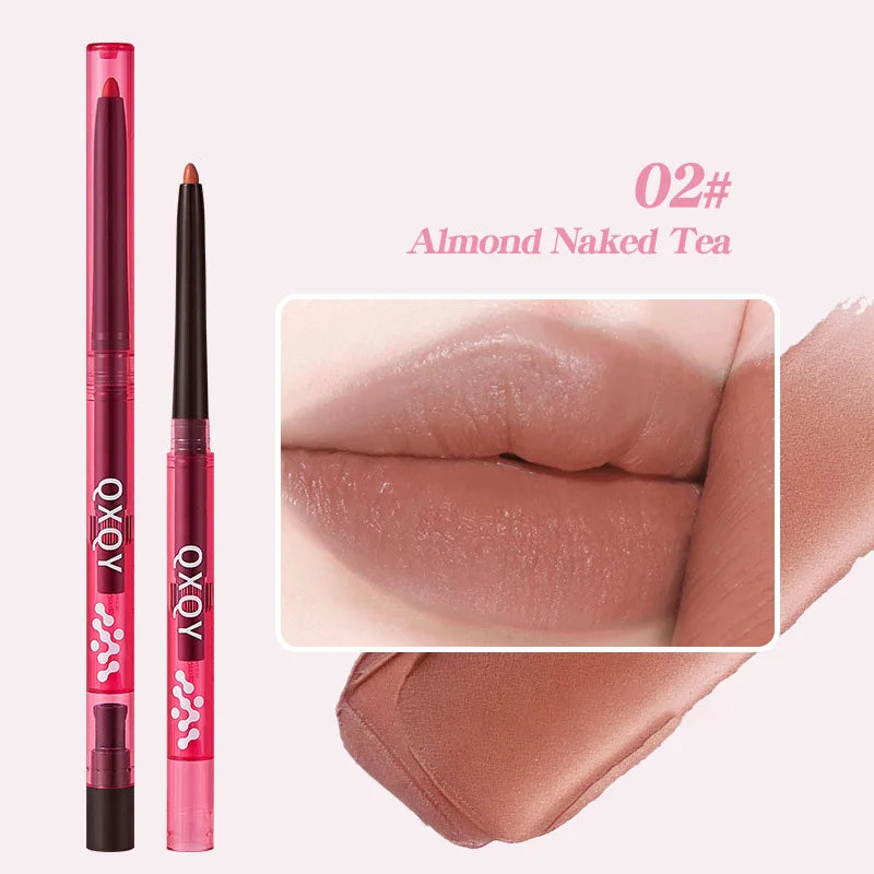 2 Colors Lip Liner Waterproof Matte Pencil for Perfect Lips - LIPOXI