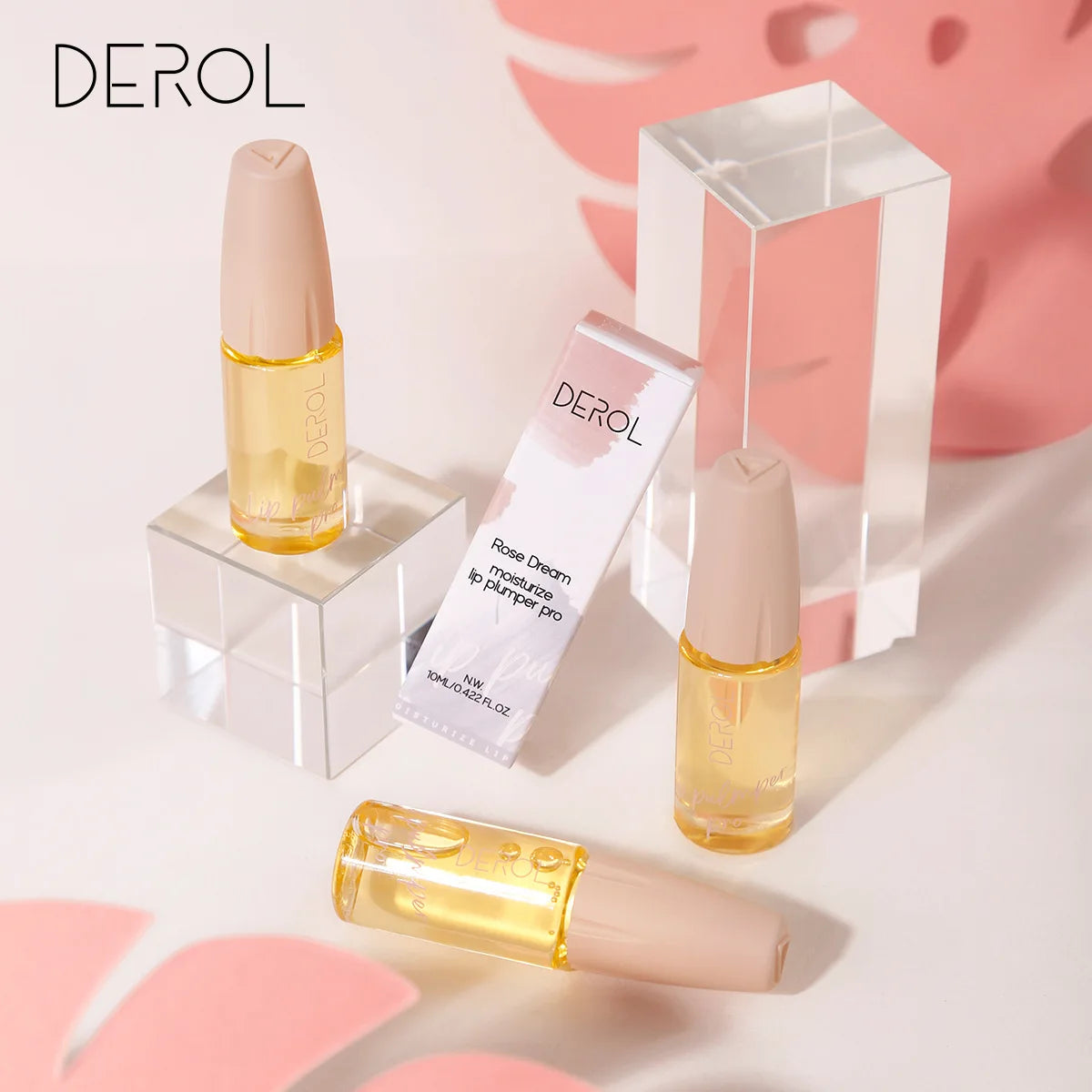 DEROL Ginger Extract Peppermint Lip Plumper Long-lasting Makeup - LIPOXI