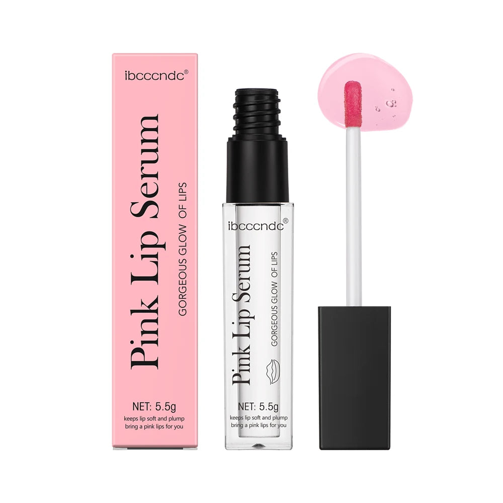 Natural Pink Serum Lips Gel Lightening Essence Balm Exfoliator - LIPOXI