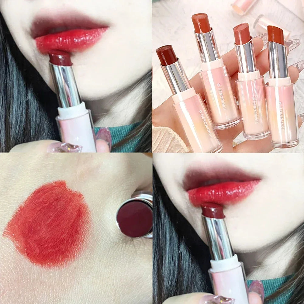 Water Mirror Solid Lip Gloss Lipstick Moisturizing Lip Tint - LIPOXI