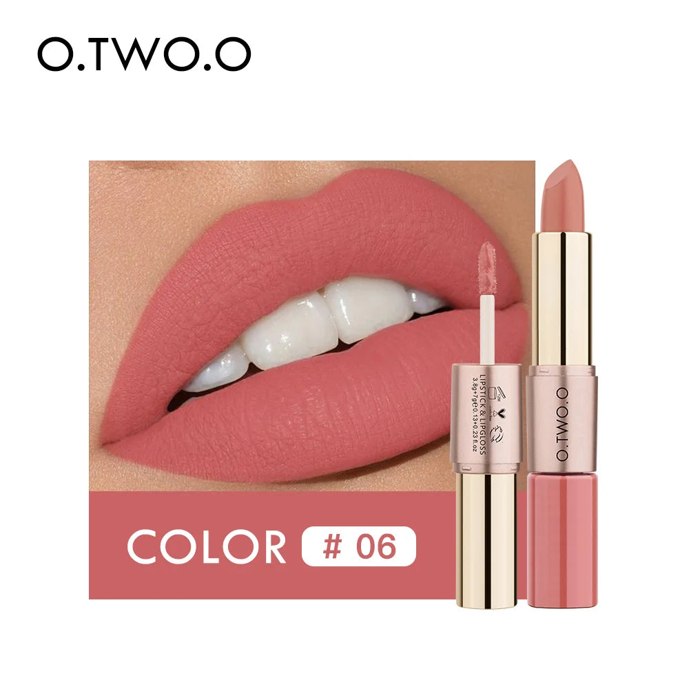 O.TWO.O Dual-Effect Lipstick - LIPOXI