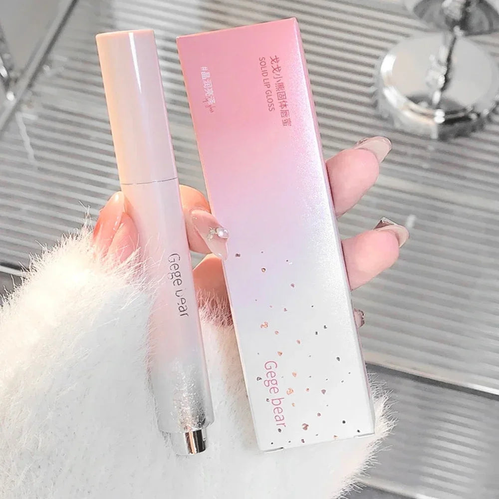 Clear Water Light Solid Lip Gloss Korean Moisturising Pencil - LIPOXI