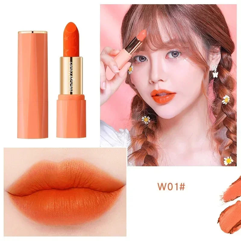 Orange Matte Lipstick - LIPOXI