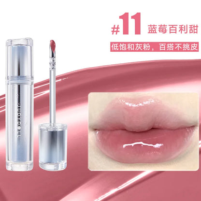 Judydoll Lip Glaze Mirror Shine Watery Lipstick Tint - LIPOXI