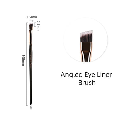 Makeup Brush Set for Flawless Eye & Lip Looks - LIPOXI