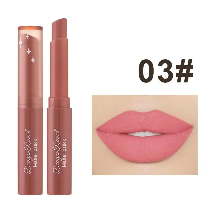 Matte Nude Lipstick 24 Hours Long Lasting Sexy Korean Cosmetics - LIPOXI