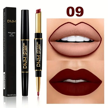 DNMH Long-Lasting Double-Ended Lipstick - LIPOXI