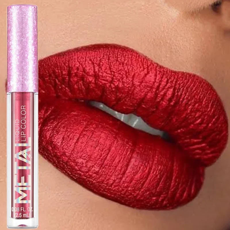 Matte Metallic Liquid Lipstick - LIPOXI