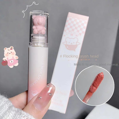 Gege Bear Velvet Mist Lip Glaze - LIPOXI