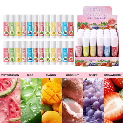 Natural Fruit Lip Balm Set - LIPOXI