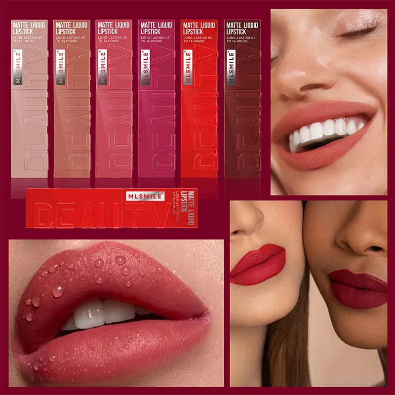 MLSMILE Velvet Nude Liquid Lipstick - LIPOXI