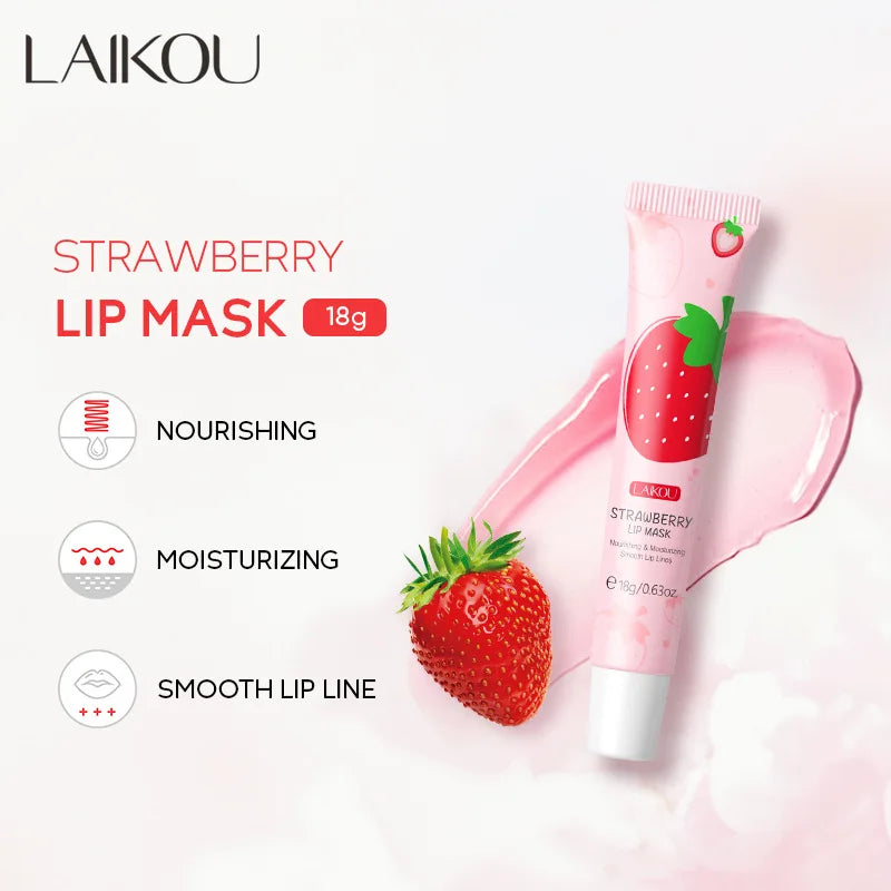 LAIKOU Strawberry Lip Mask - LIPOXI