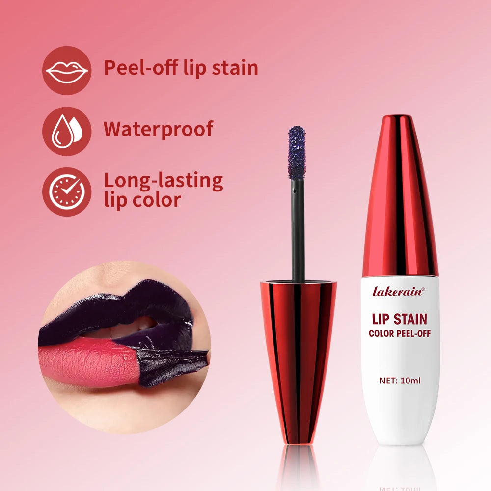 Peel Off Matte Lipstick for Lips Stick 24 Hours Waterproof - LIPOXI