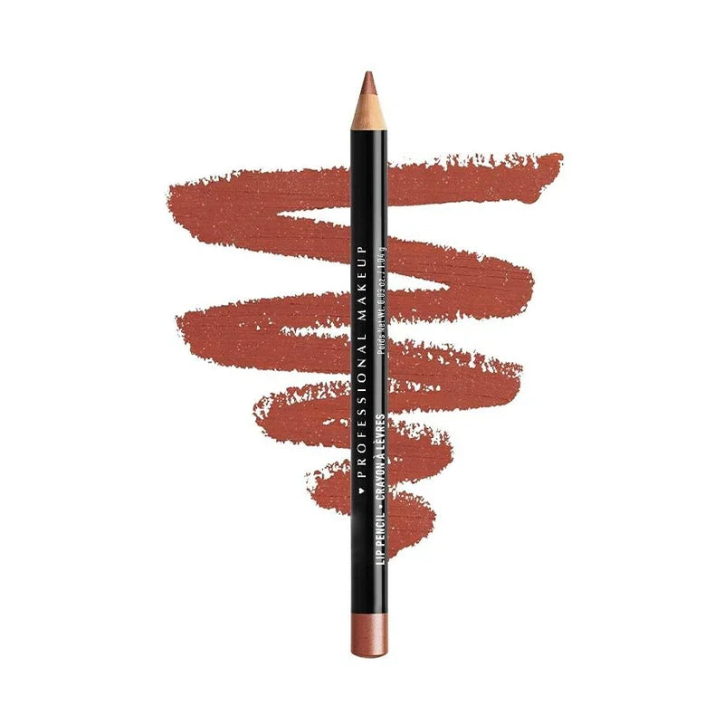 Slim Lip Pencil Nude Matte Creamy Lipstick Natural Brown - LIPOXI