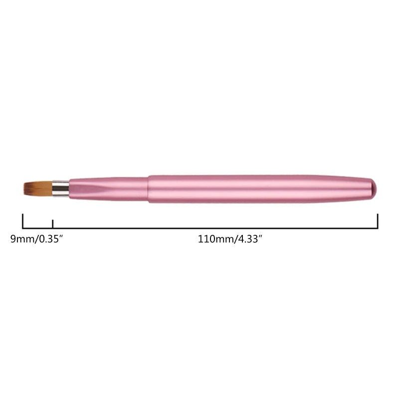 Versatile Retractable Lip Brush - LIPOXI