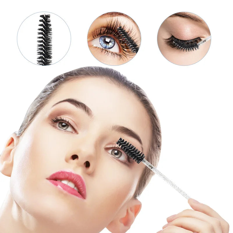 Eyelash & Eyebrow Brush Set - LIPOXI