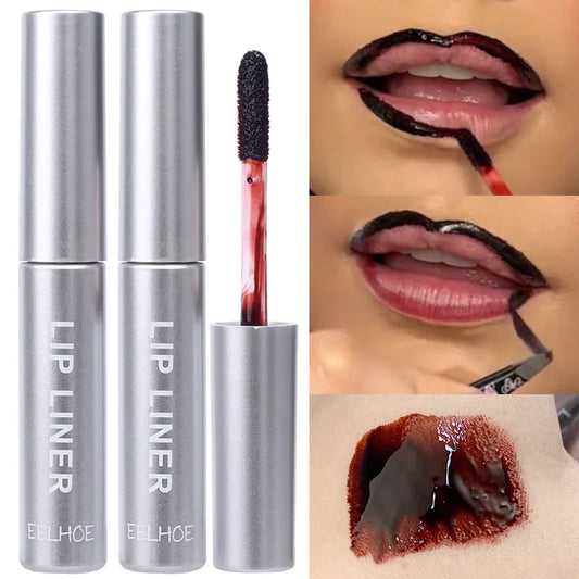 Lasting Peel Off Lip Liner Tattoo Makeup Sexy Red Gloss - LIPOXI